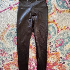 Wild Fable Black Faux Leather Leggings